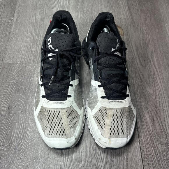 on cloudflow 2.0 mens size 8.5 shoes white black athletic running sneakers main image 5